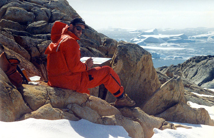 A Glacier's Edge, Antarctica